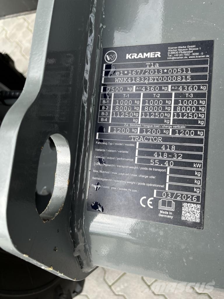 Kramer KT276 Τηλεσκοπικοί ανυψωτές