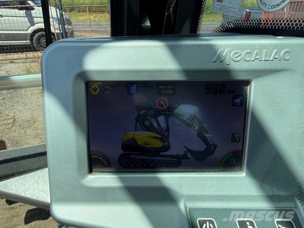 Mecalac 10 MCR حفارات زحافة