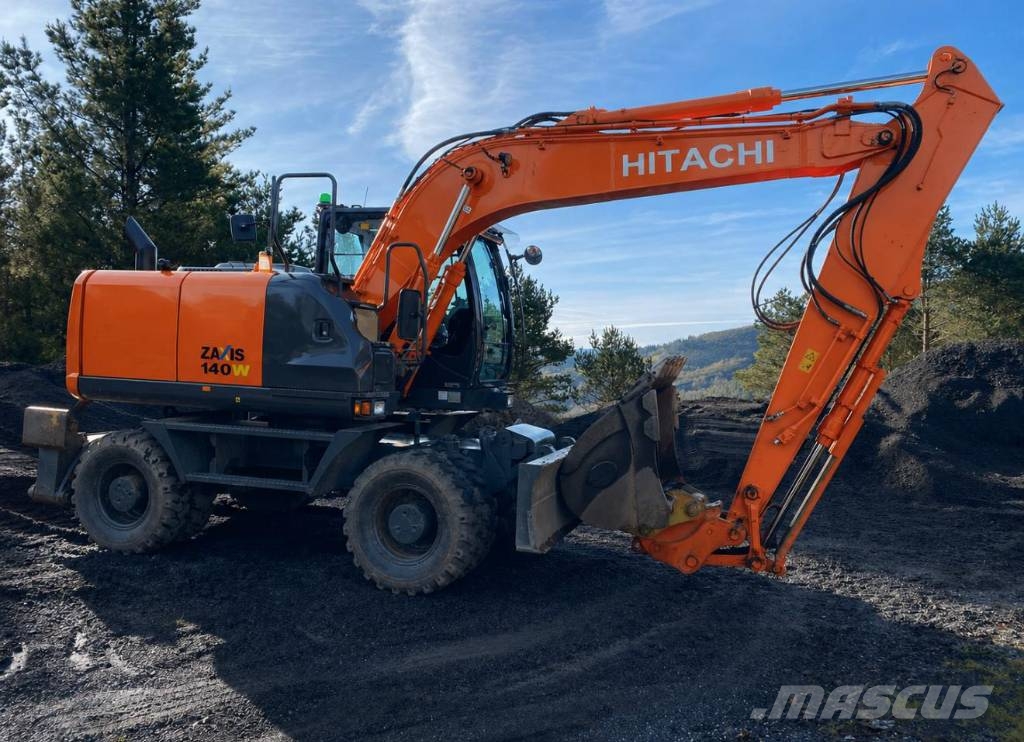 Hitachi ZX 140 W-6, 2017, Spain - Used wheeled excavators - Mascus