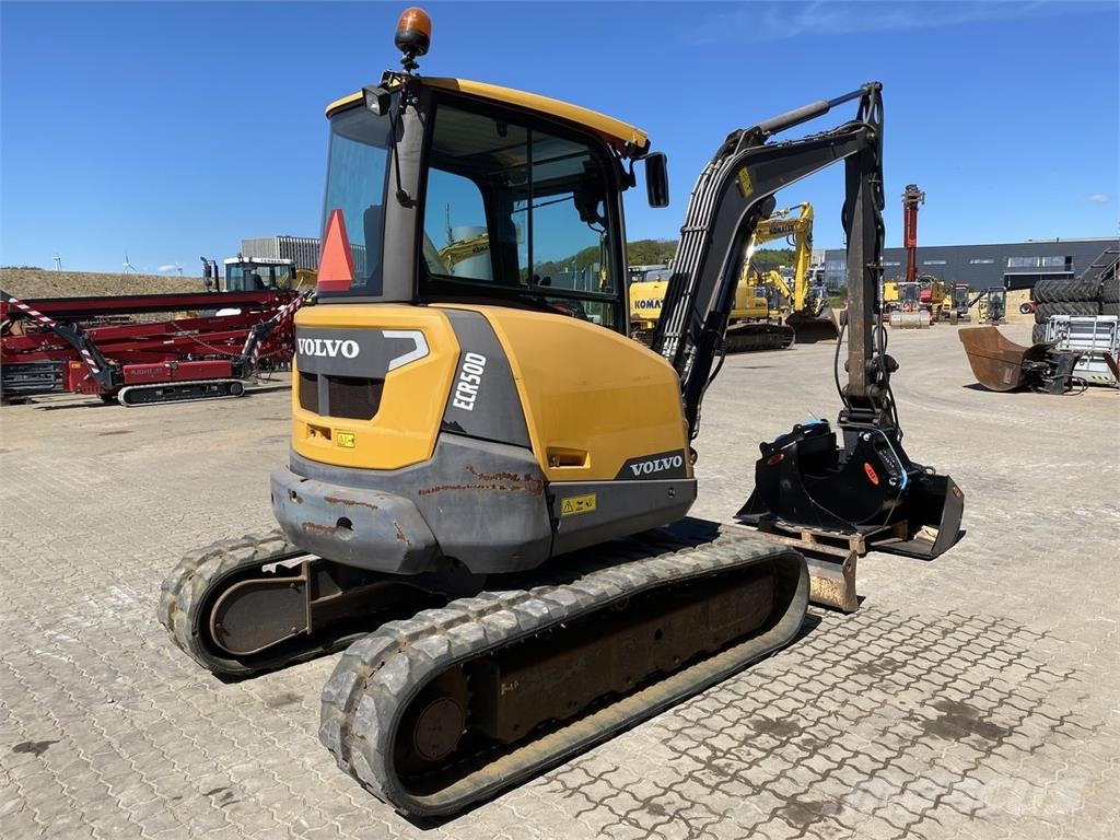 Volvo ECR50 حفارات بعجل
