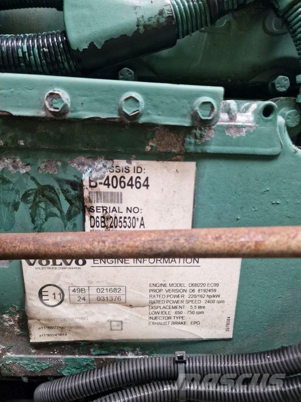 Volvo D6B220 EC09 Motory