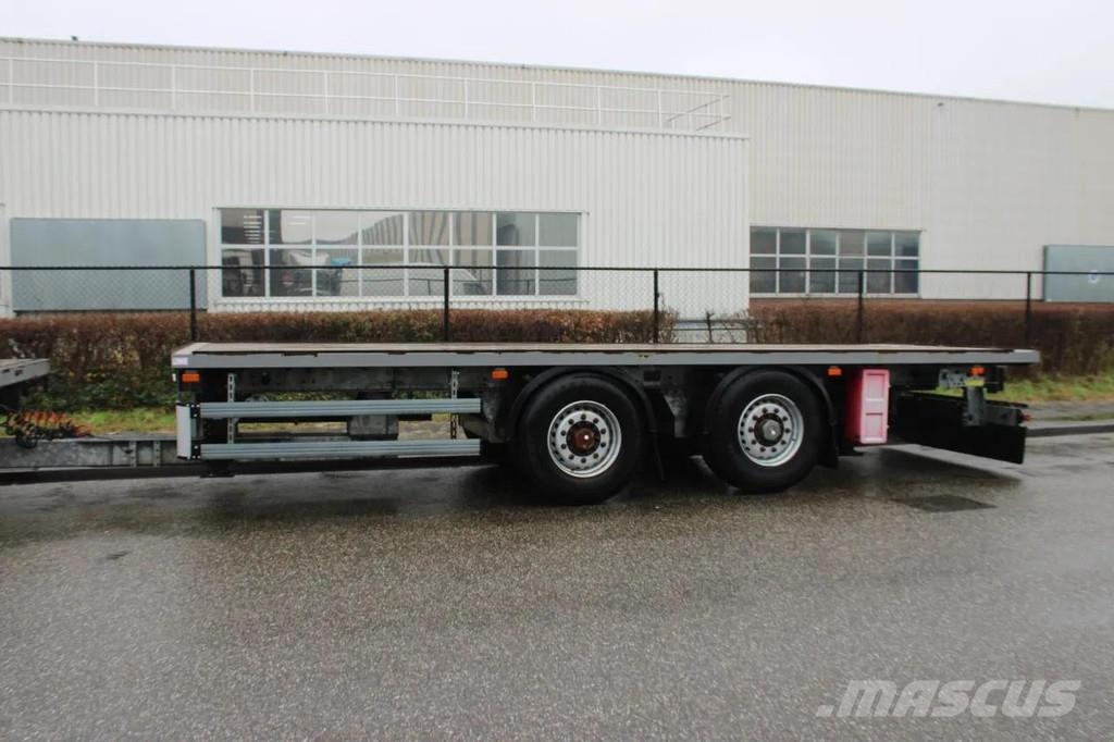 Samro 2 axle Platformas/izkraušana no sāniem