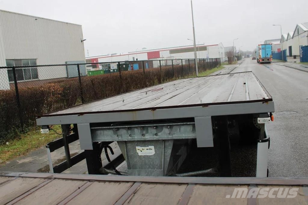 Samro 2 axle Platformas/izkraušana no sāniem