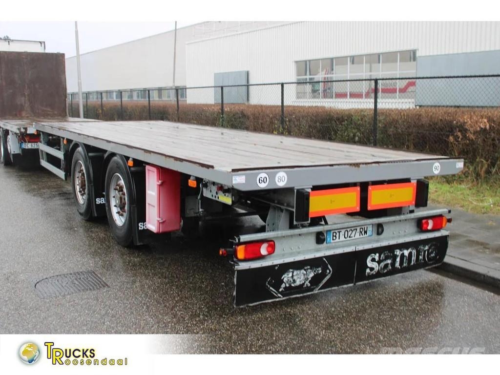 Samro 2 axle Platformas/izkraušana no sāniem