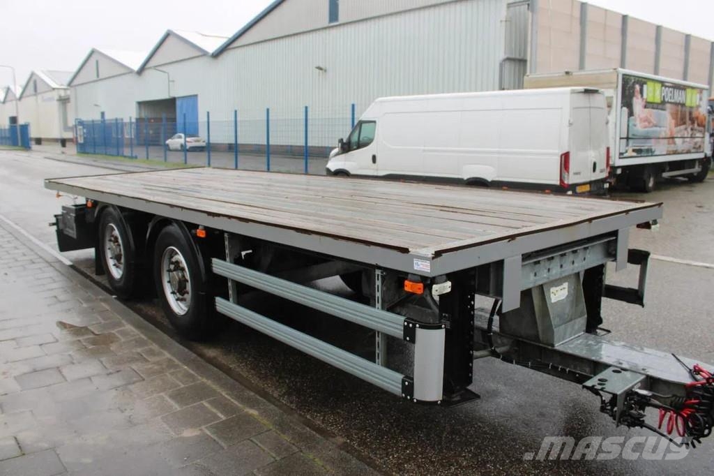 Samro 2 axle Platformas/izkraušana no sāniem