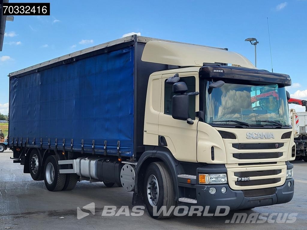 Scania P280 6X2 2000kg Ladebordwand Lift axle Automatic E Φορτηγά Κόφα