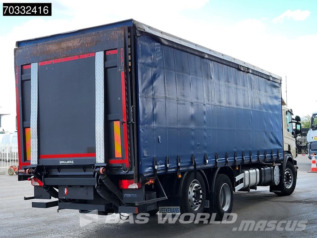 Scania P280 6X2 2000kg Ladebordwand Lift axle Automatic E Φορτηγά Κόφα