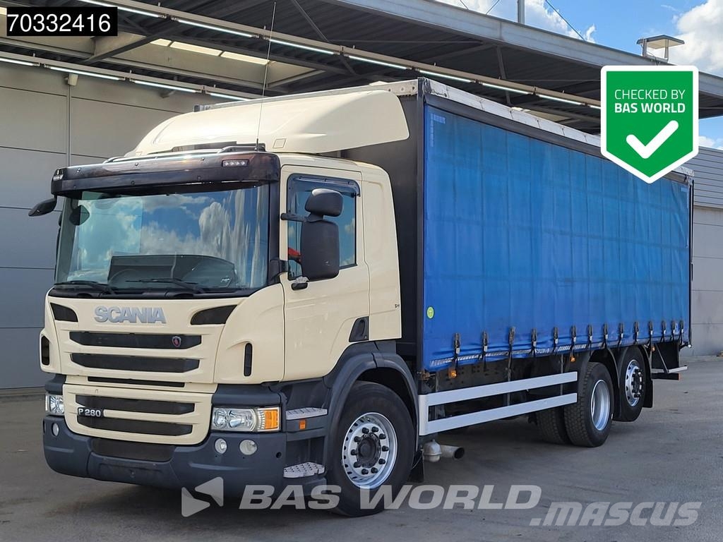 Scania P280 6X2 2000kg Ladebordwand Lift axle Automatic E Φορτηγά Κόφα