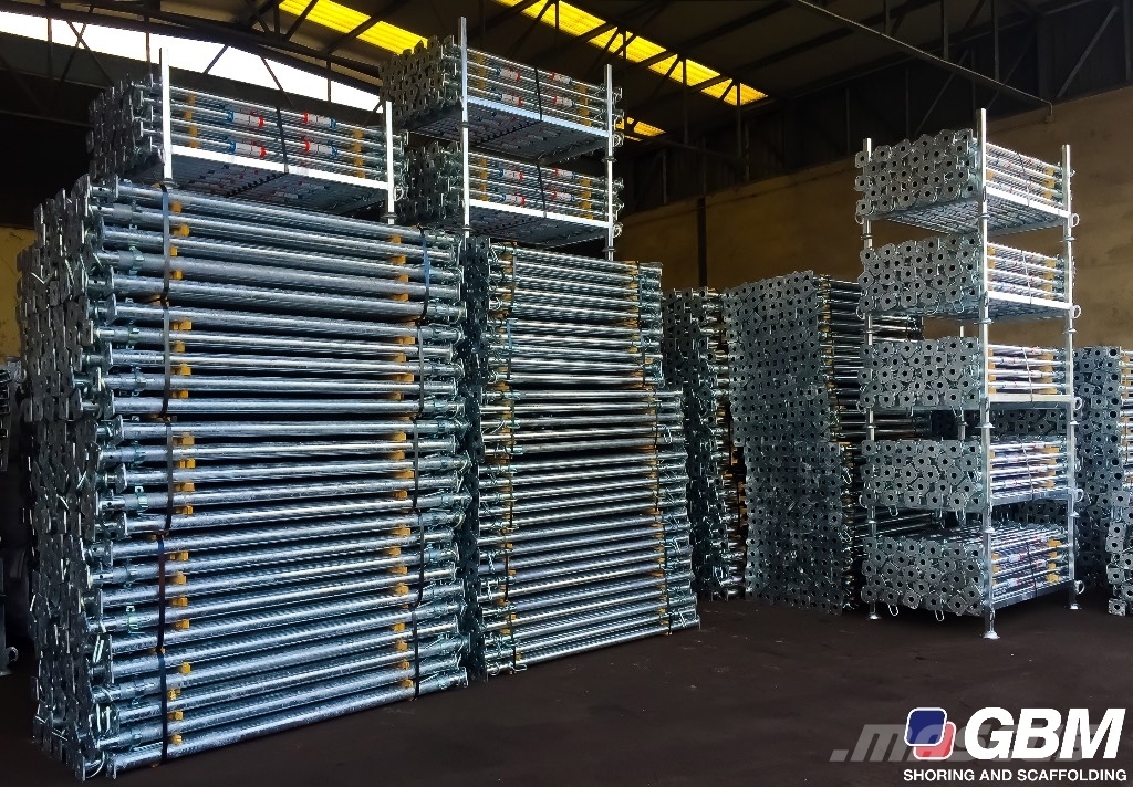 GBM Post shores, baustützen, étais, shoring props Pastolių įrengimai