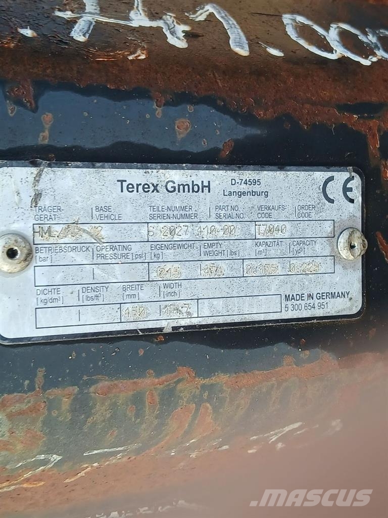 Terex HML42-Yanmar 6202741000-0,45MTR-Bucket/Tieflöffel Kašike / Korpe