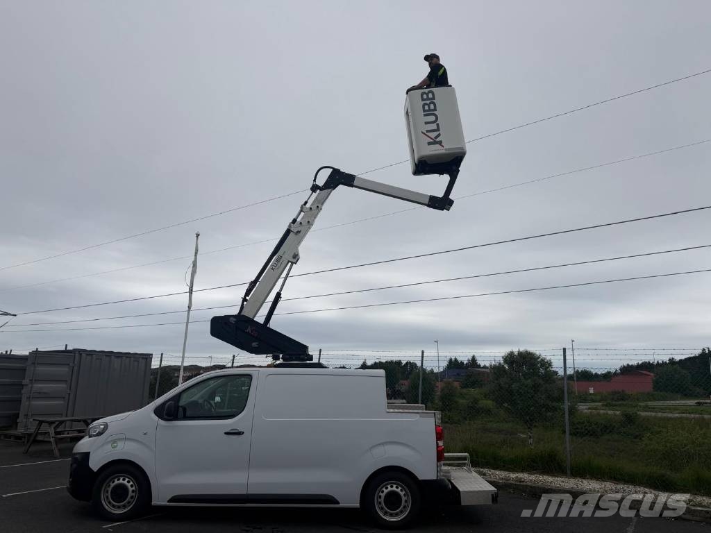 Klubb K20L/Peugeot E-Expert L2H1 K20 المنصات الهوائية المثبتة على شاحنة
