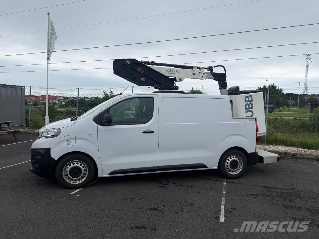 Klubb K20L/Peugeot E-Expert L2H1 K20 المنصات الهوائية المثبتة على شاحنة