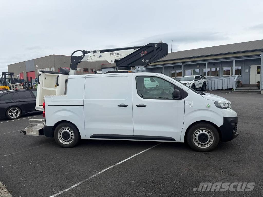Klubb K20L/Peugeot E-Expert L2H1 K20 المنصات الهوائية المثبتة على شاحنة