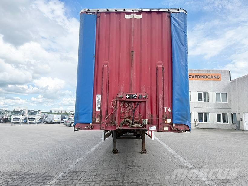 CMT City curtain / City-Plane نصف مقطورات بباب جانبي