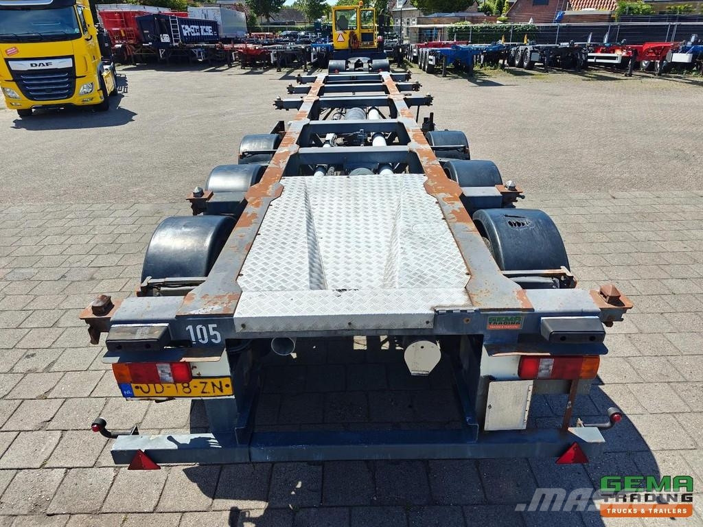 Burg BPO 12 27 CM12 20/30FT TankChassis - 20FT on the b نصف مقطورات حاويات