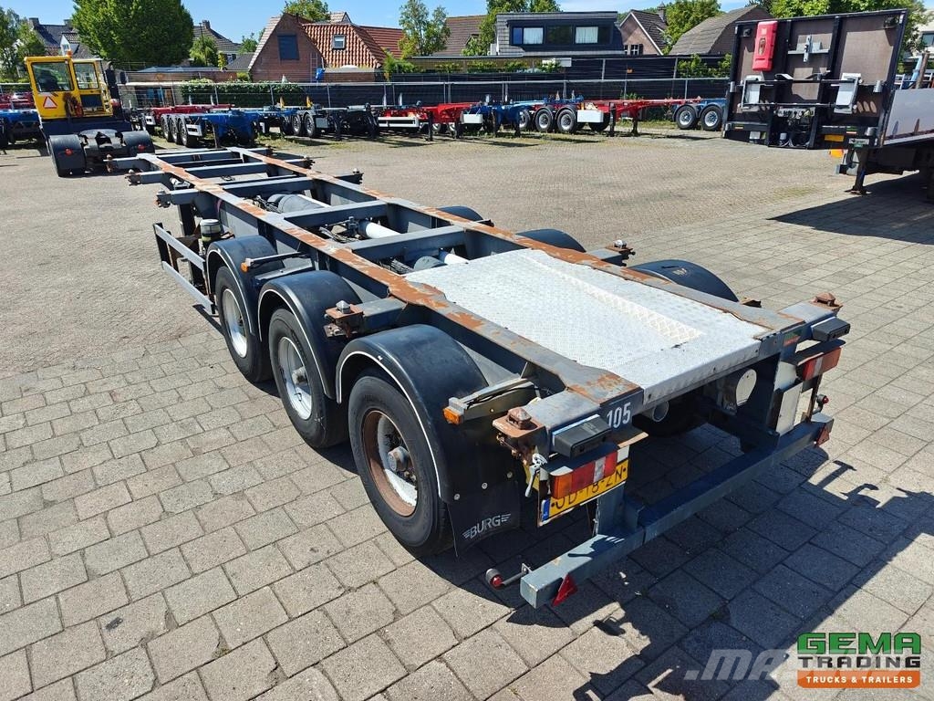 Burg BPO 12 27 CM12 20/30FT TankChassis - 20FT on the b نصف مقطورات حاويات