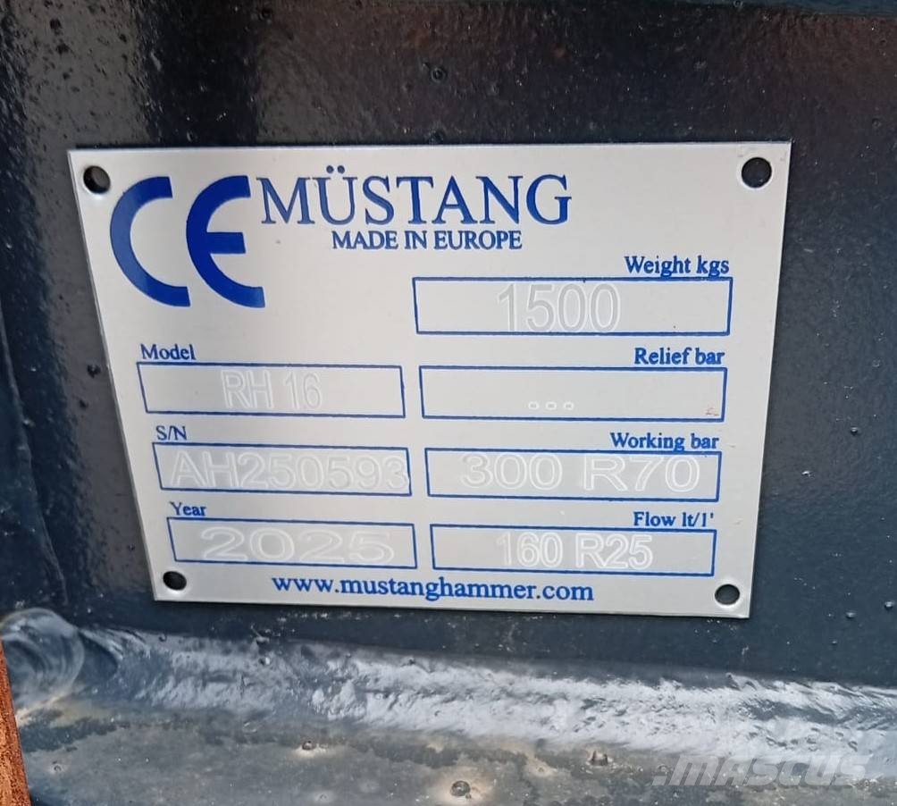 Mustang RH16 Volteadoras