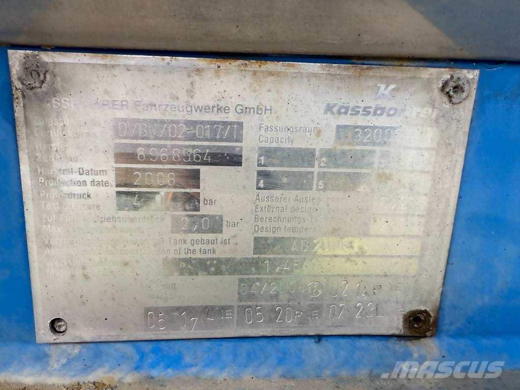 Kässbohrer STS32/1 Semirremolques cisterna