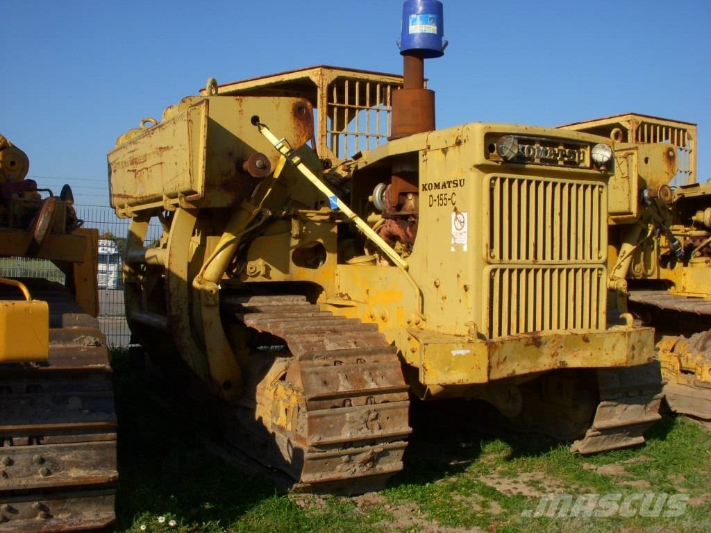 Komatsu D 155 C 70 t Hubkraft 4x PIPELAYER MIETE / RENTAL Putkenlaskijat