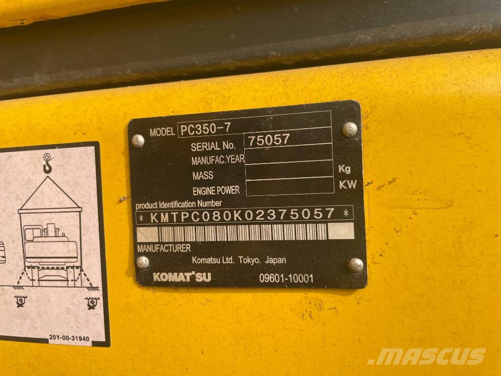 Komatsu PC 350 Escavadoras de rastos