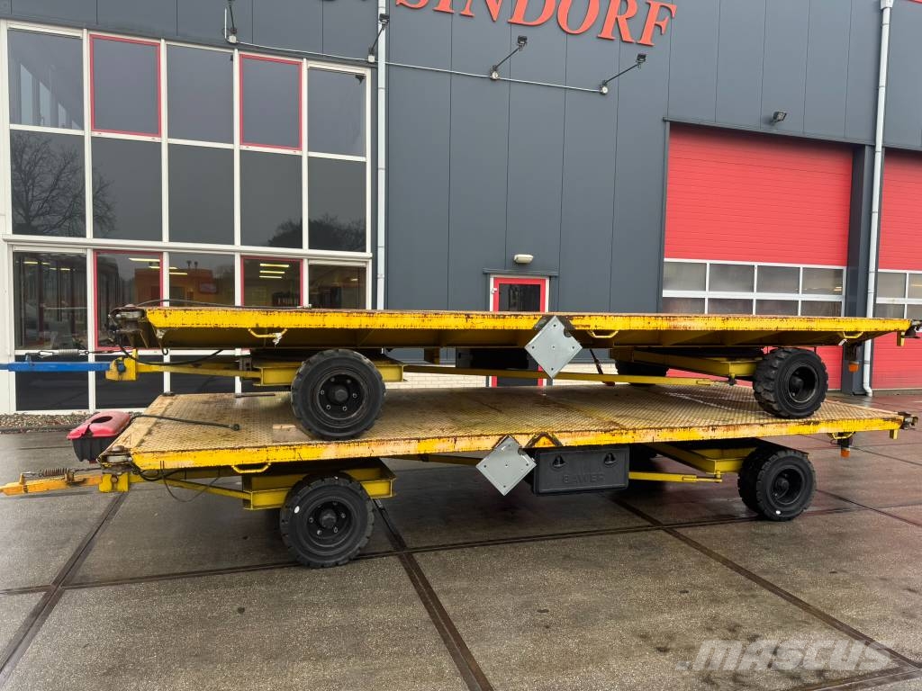 Miloco Zwaartransport Kar Przyczepy przemysłowe