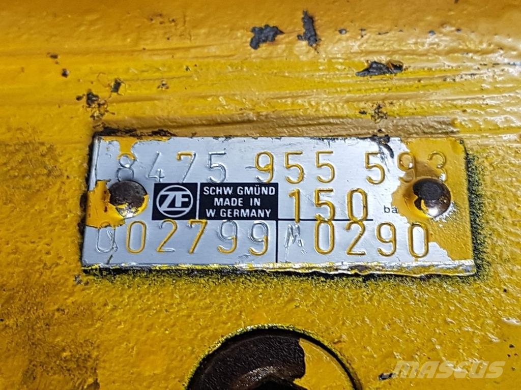 Zettelmeyer ZL1001-ZF 8475955593-Steering unit/Lenkeinheit Hydraulikk