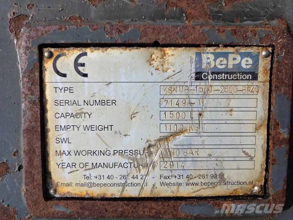  Bepe 3x hydraulische kantelbak CW30/40 Kausi