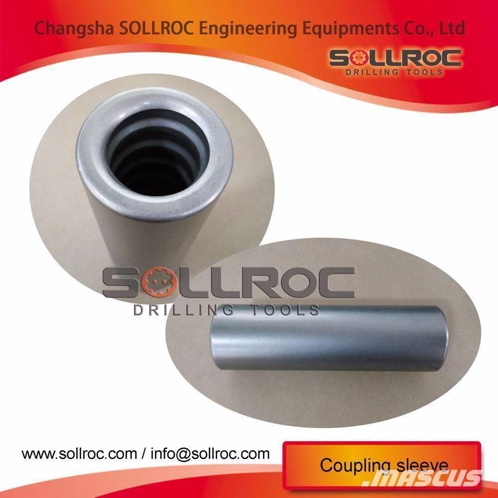 Sollroc Coupling sleeves for tophammer drilling Комплектуючі і запасні частини для бурових установок