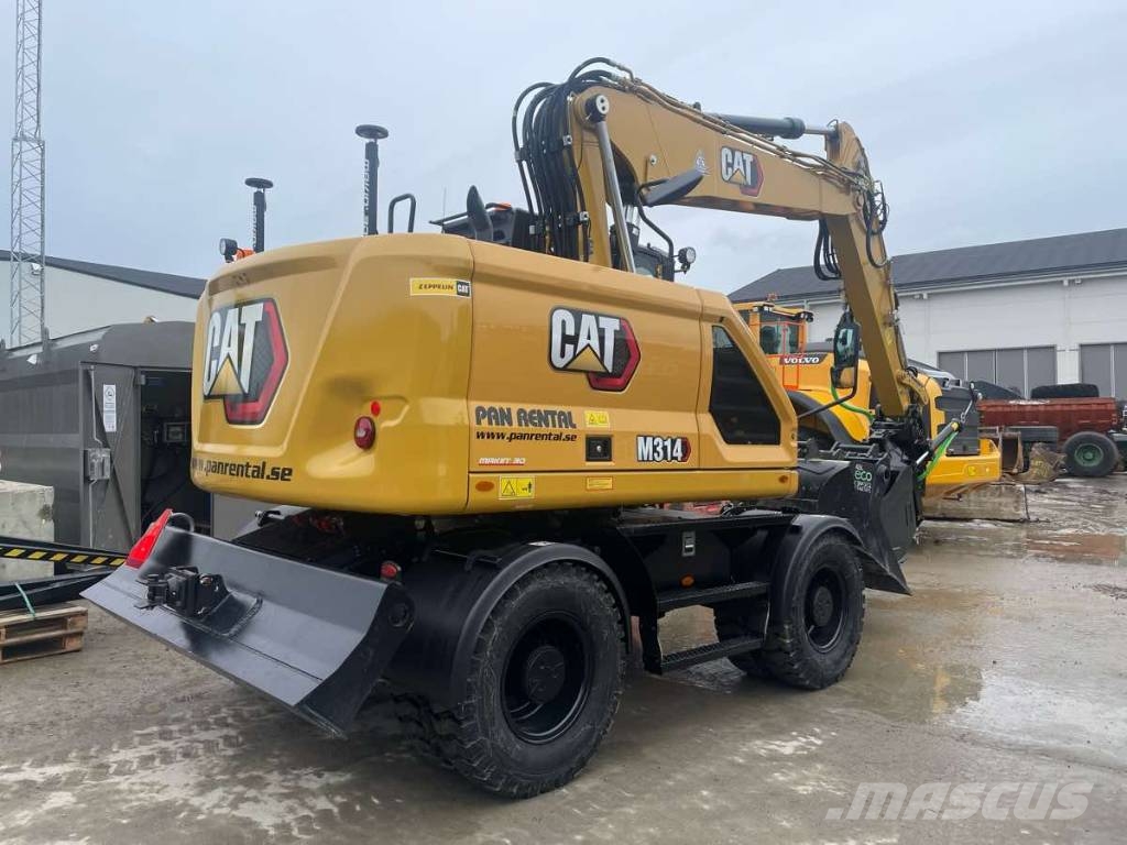 CAT M314 Next Gen Uthyres/For Rental Ratasekskavaatorid
