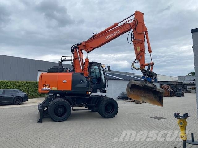 Hitachi ZX 140 W-6 Escavadeiras de rodas