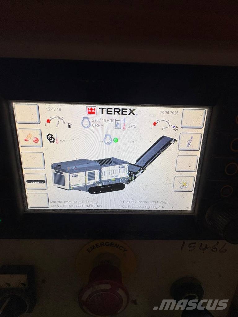 Terex Ecotec TSS 390 Waste Shredders