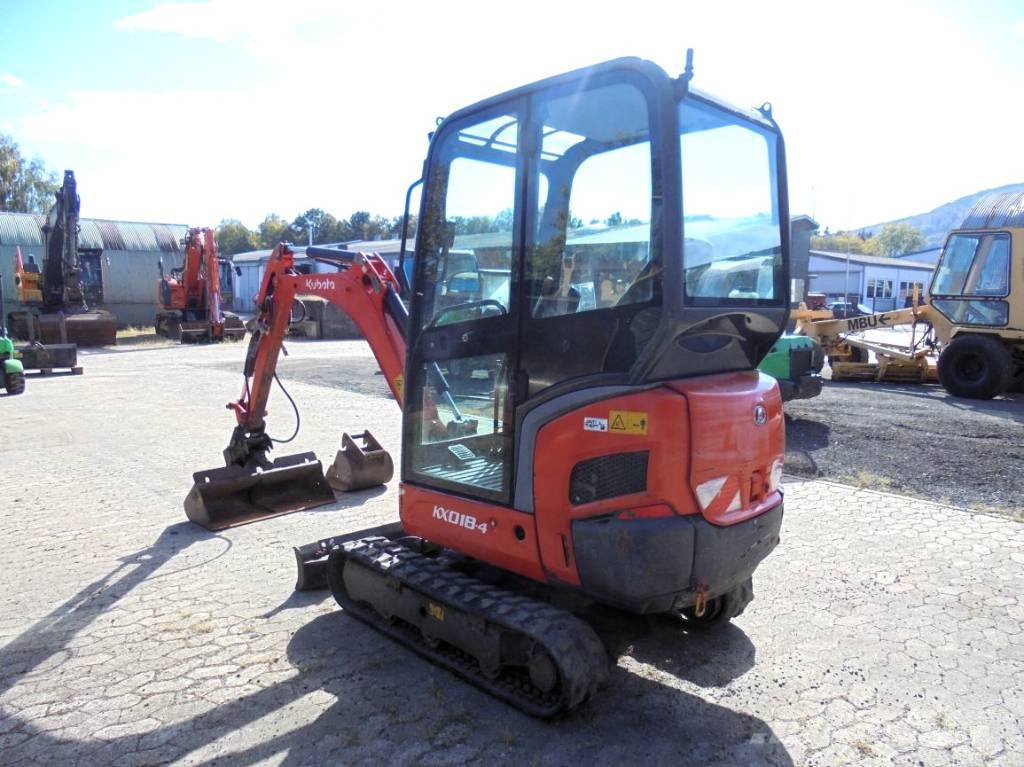 Kubota KX 018-4 Minibagger < 7t