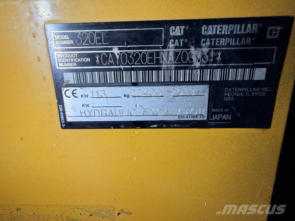 CAT 320E L Crawler excavators