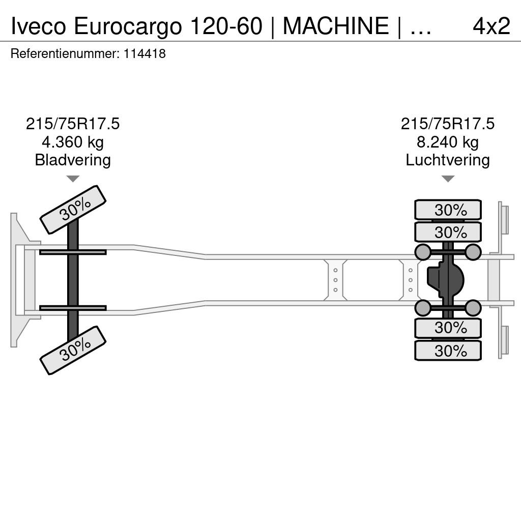 Iveco Eurocargo 120-60 | MACHINE | MASCHINEN | RAMPS | E Oprijwagen