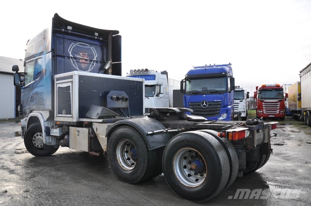 Scania R124 GB6X4NA 470 Тягачі