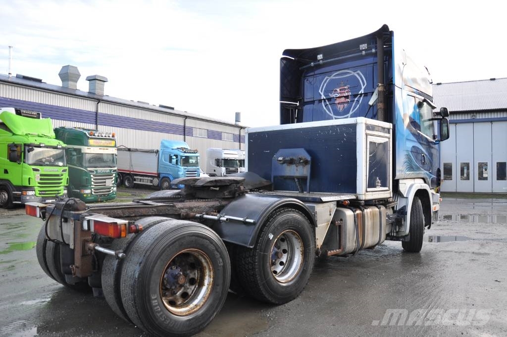 Scania R124 GB6X4NA 470 Тягачі