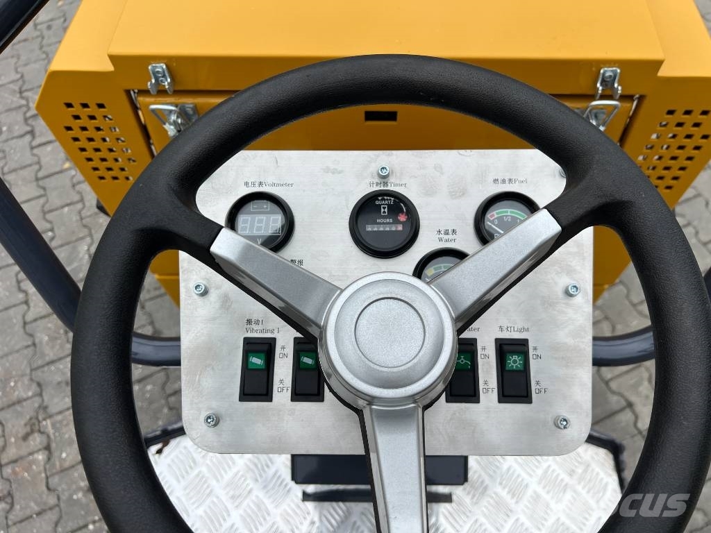 Sherpa DR17 Víztartályos Úthenger ÚJ Twin drum rollers