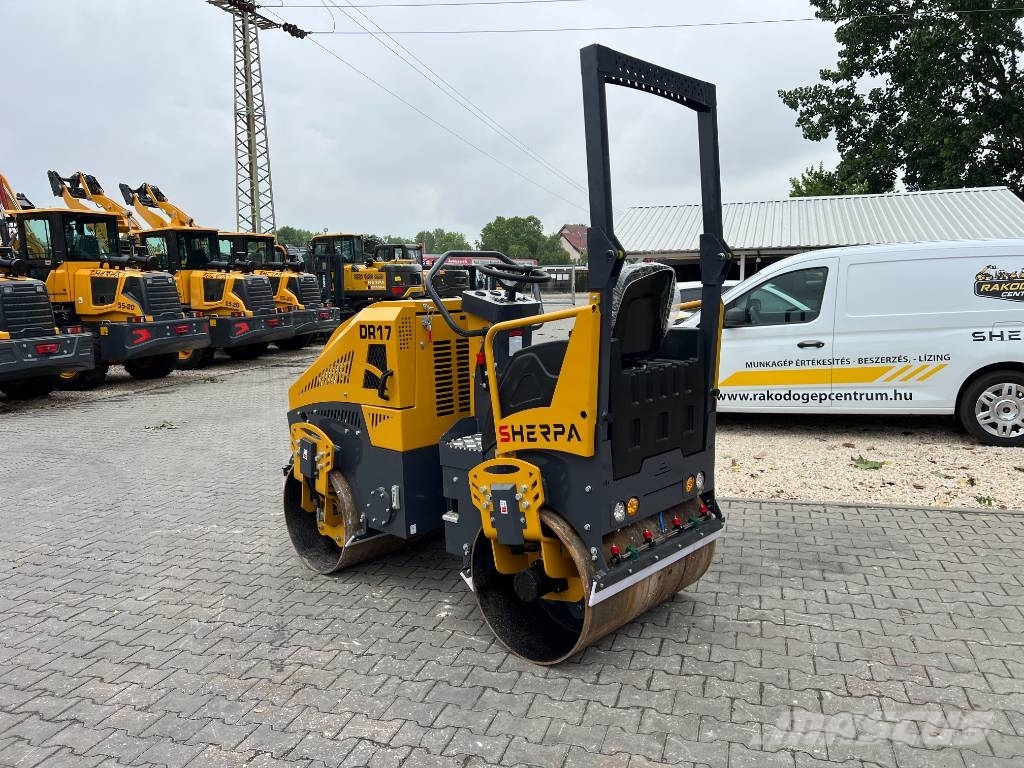 Sherpa DR17 Víztartályos Úthenger ÚJ Twin drum rollers