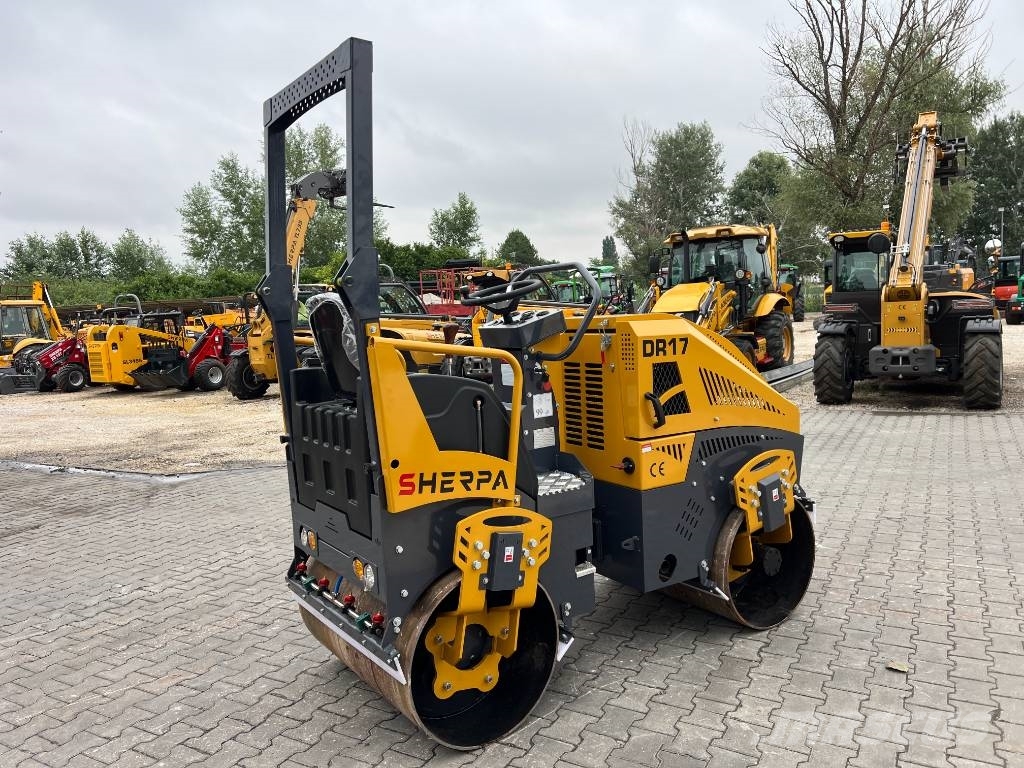 Sherpa DR17 Víztartályos Úthenger ÚJ Twin drum rollers