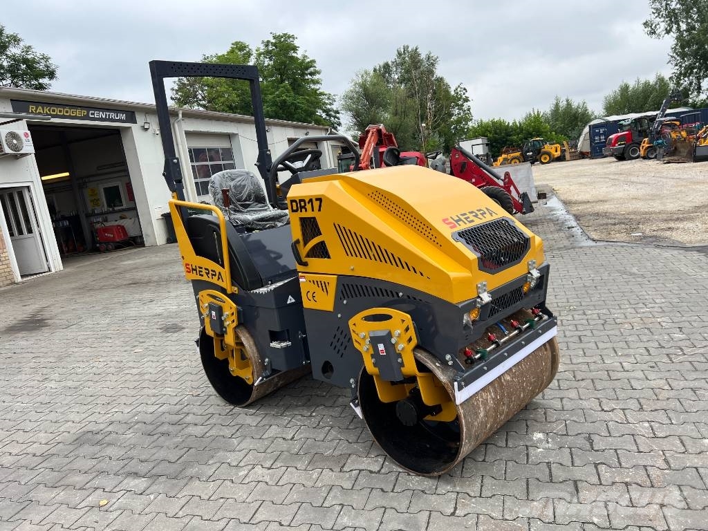 Sherpa DR17 Víztartályos Úthenger ÚJ Twin drum rollers