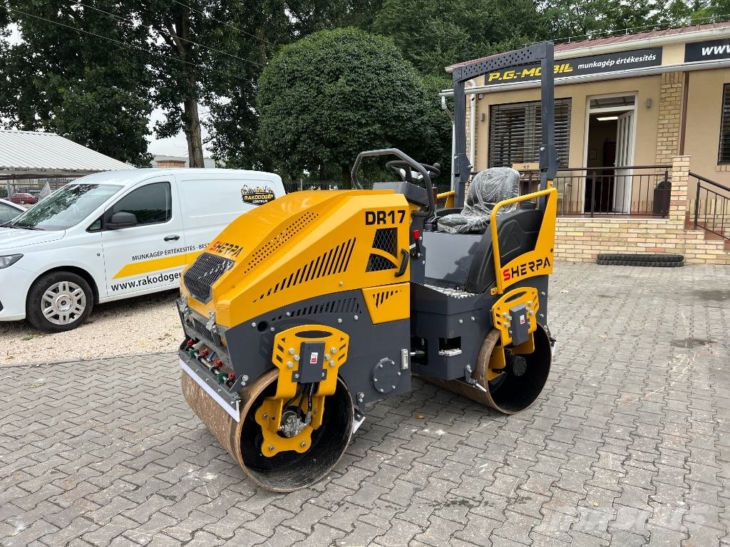 Sherpa DR17 Víztartályos Úthenger ÚJ Twin drum rollers