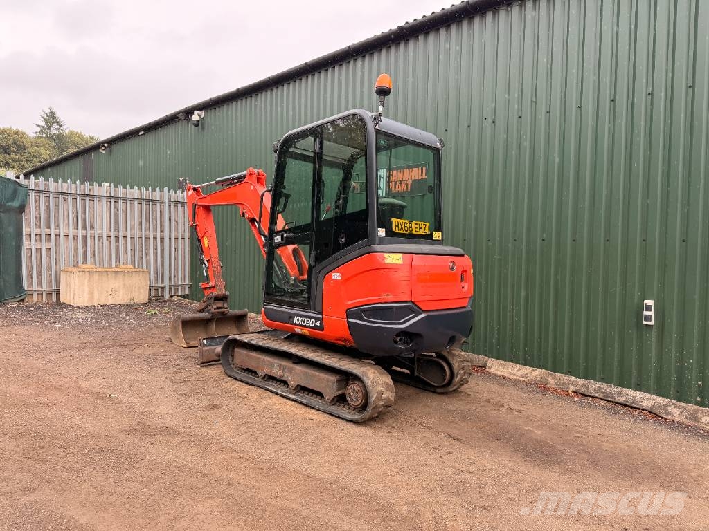 Kubota KX 030-4 3 Ton Excavator Mini bageri < 7t