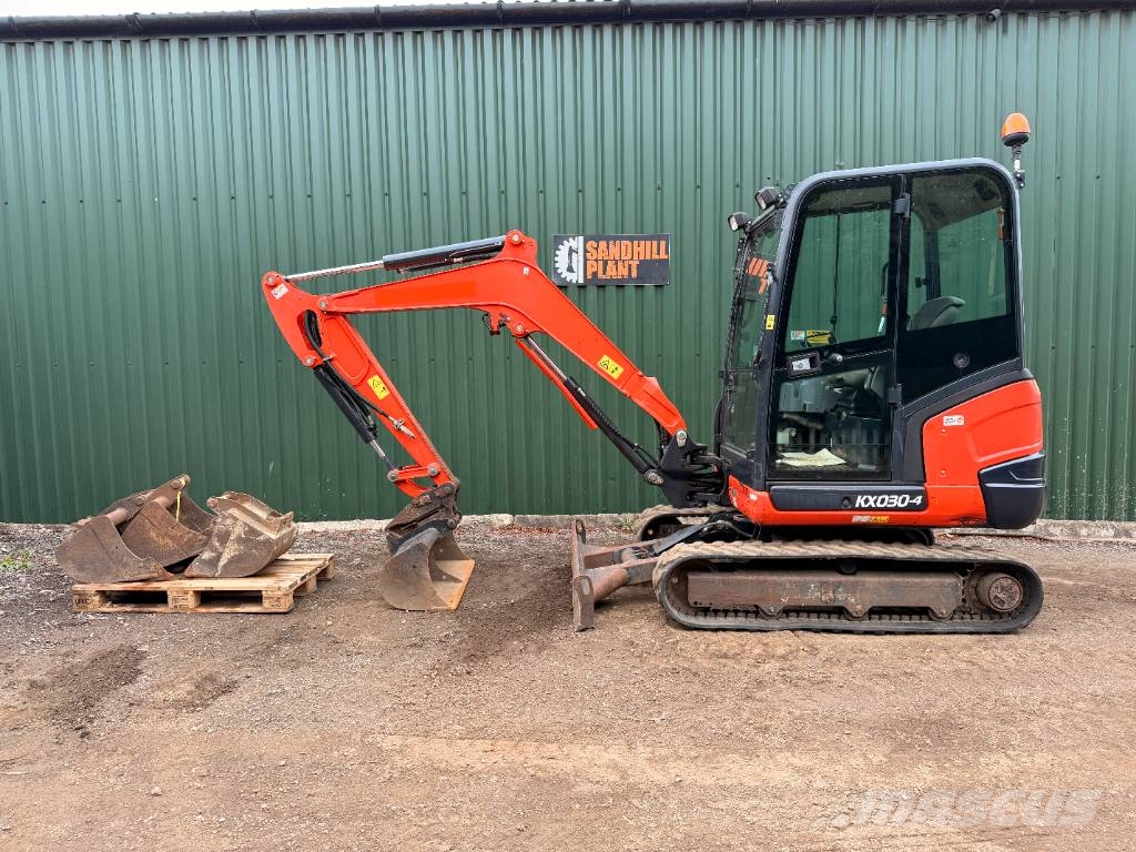 Kubota KX 030-4 3 Ton Excavator Mini bageri < 7t