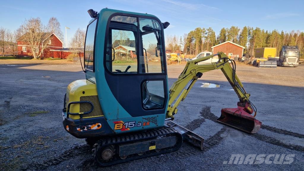 Yanmar B 15-3 Mini bageri <7t