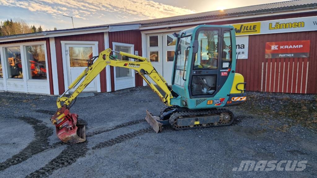 Yanmar B 15-3 Mini bageri <7t