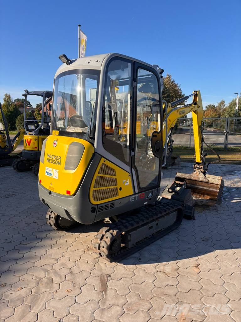 Wacker Neuson ET 18 Kāpurķēžu ekskavatori