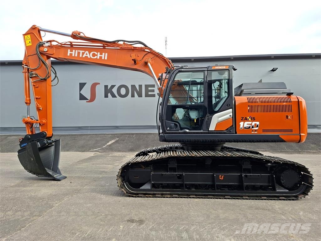 Hitachi ZX160LC-7 JATKETTU METSÄALUSTA, VÄHÄN AJETTU Escavadeiras de esteiras