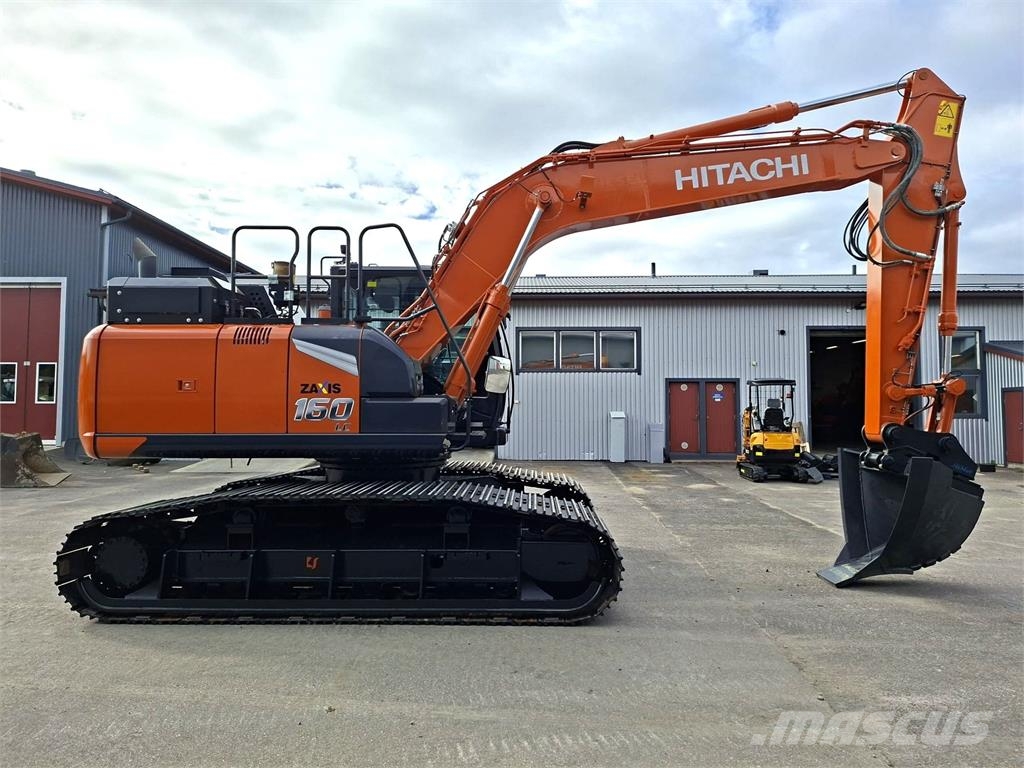 Hitachi ZX160LC-7 JATKETTU METSÄALUSTA, VÄHÄN AJETTU Escavadeiras de esteiras