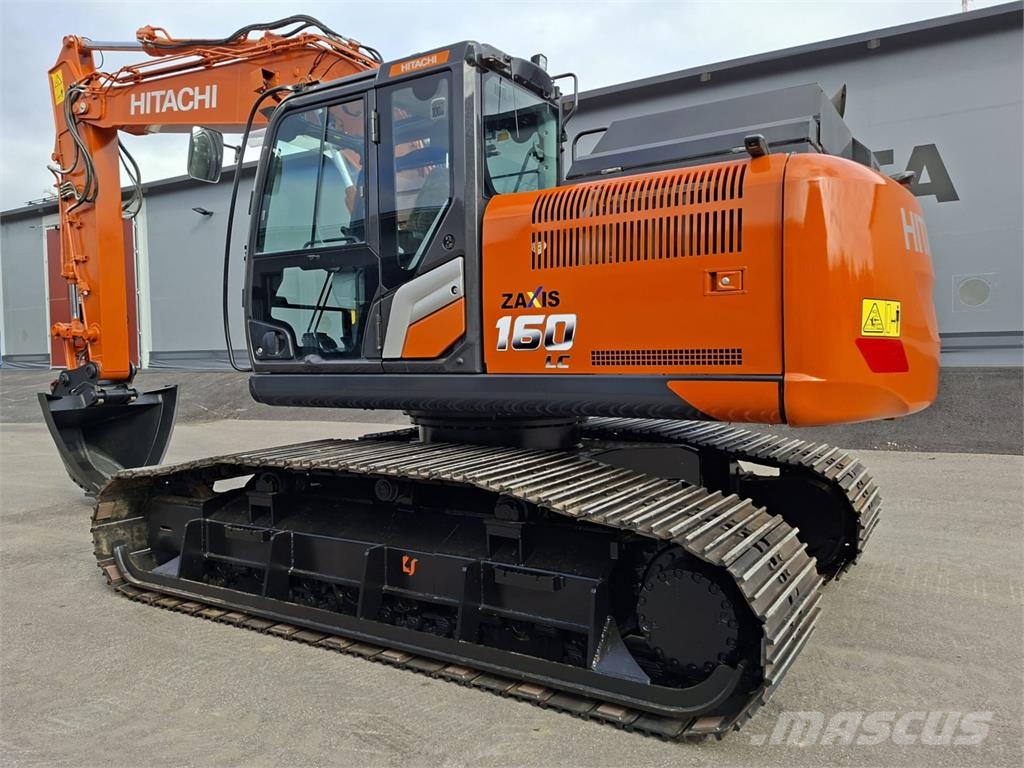 Hitachi ZX160LC-7 JATKETTU METSÄALUSTA, VÄHÄN AJETTU Escavadeiras de esteiras