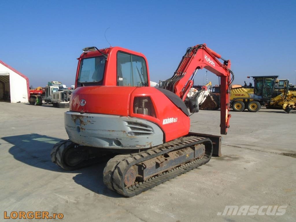 Kubota KX 080-3 大型油圧ショベル12t以上(パワーショベル・ユンボ)